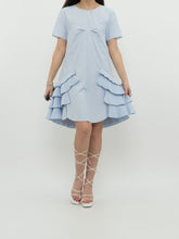 Load image into Gallery viewer, OPENING CEREMONY x Light Blue Pleated Dress (M)