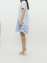 Load image into Gallery viewer, OPENING CEREMONY x Light Blue Pleated Dress (M)