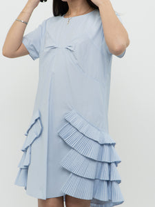 OPENING CEREMONY x Light Blue Pleated Dress (M)