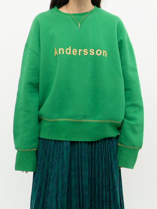 ANDERSSON BELL x Green Crewneck (L)