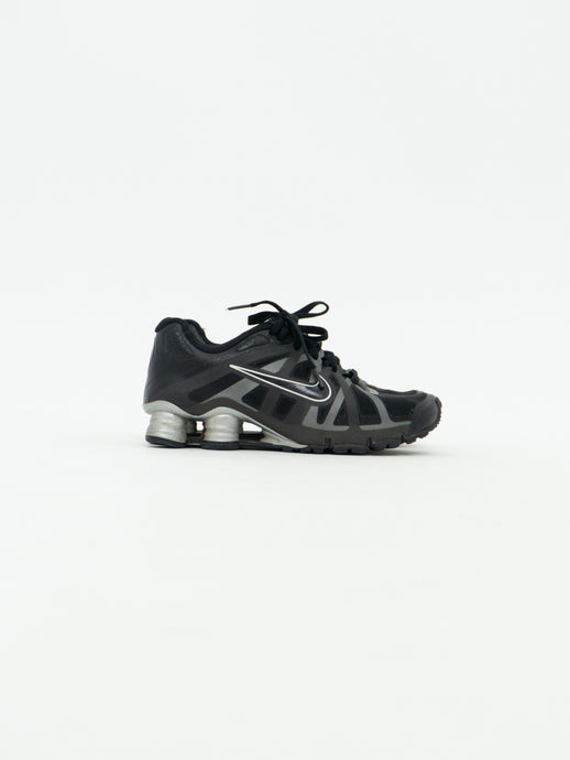 NIKE x Silver And Black SHOX Shoes (M 7.5, W 9)