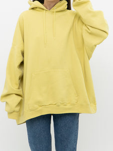 Vintage x HANES Faded Lime Yellow Hoodie (S-2XL)