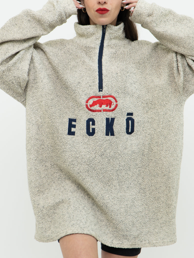 Vintage x Made in Canada x ECKO 3/4 Zip Fleece (S-XL)