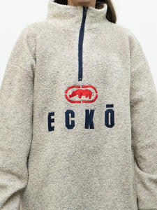 Vintage x Made in Canada x ECKO 3/4 Zip Fleece (S-XL)