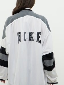 Vintage x NIKE White & Grey Track Jacket (XS-XXL)