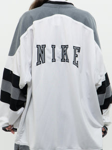 Vintage x NIKE White & Grey Track Jacket (XS-XXL)