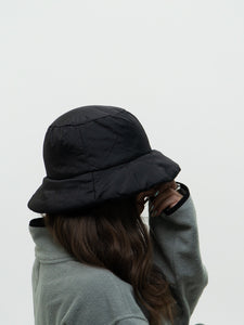 Modern x Insulated Black Bucket Hat (O/S)