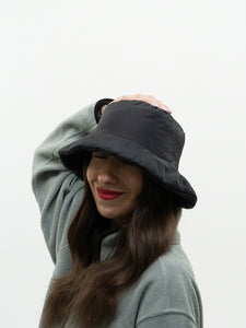 Modern x Insulated Black Bucket Hat (O/S)