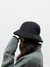 Load image into Gallery viewer, Modern x Insulated Black Bucket Hat (O/S)