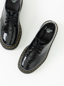 DOC MARTENS x Deadstock x Glossy Leopard Platform Loafers (5 M, 6 W)