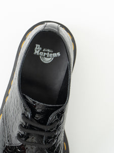 DOC MARTENS x Deadstock x Glossy Leopard Platform Loafers (5 M, 6 W)