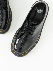 DOC MARTENS x Deadstock x Glossy Leopard Platform Loafers (5 M, 6 W)