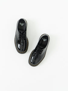 DOC MARTENS x Deadstock x Glossy Leopard Platform Loafers (5 M, 6 W)