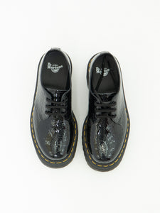 DOC MARTENS x Deadstock x Glossy Leopard Platform Loafers (5 M, 6 W)