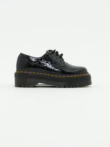 DOC MARTENS x Deadstock x Glossy Leopard Platform Loafers (5 M, 6 W)