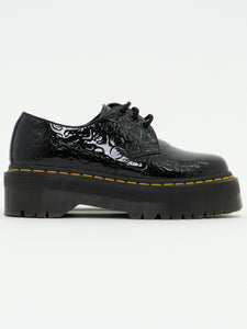 DOC MARTENS x Deadstock x Glossy Leopard Platform Loafers (5 M, 6 W)