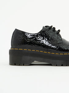 DOC MARTENS x Deadstock x Glossy Leopard Platform Loafers (5 M, 6 W)