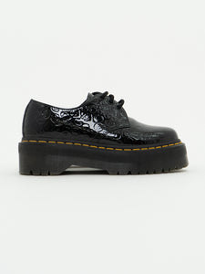 DOC MARTENS x Deadstock x Glossy Leopard Platform Loafers (5 M, 6 W)