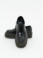 Load image into Gallery viewer, DOC MARTENS x Deadstock x Glossy Leopard Platform Loafers (5 M, 6 W)