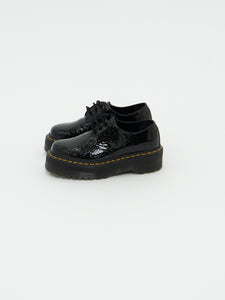 DOC MARTENS x Deadstock x Glossy Leopard Platform Loafers (5 M, 6 W)