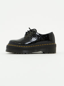 DOC MARTENS x Deadstock x Glossy Leopard Platform Loafers (5 M, 6 W)