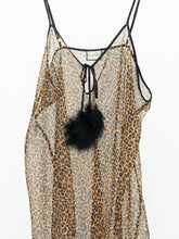 Load image into Gallery viewer, Vintage x CARROLL REED Sheer Leopard Lingerie Set (L, XL)