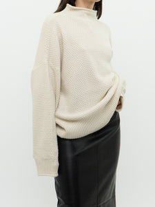 Modern x Cream Knit Mockneck Sweater (XS-XL)