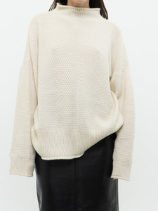 Modern x Cream Knit Mockneck Sweater (XS-XL)