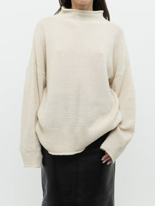 Modern x Cream Knit Mockneck Sweater (XS-XL)