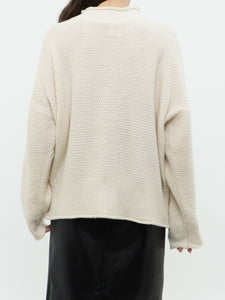 Modern x Cream Knit Mockneck Sweater (XS-XL)