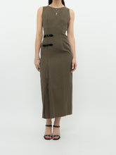 Load image into Gallery viewer, Vintage x Made in Canada x BEECHERS BROOK Beige &amp; Brown Plaid Dress