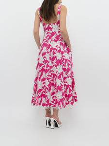 ZARA x Pink & White Floral Dress (XS, S)