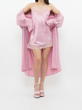 Load image into Gallery viewer, Vintage x Pink Silk-Feel Dress (S, M)