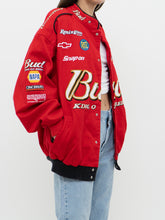 Load image into Gallery viewer, Vintage x NASCAR x BUDWEISER Racing Jacket (S-L)