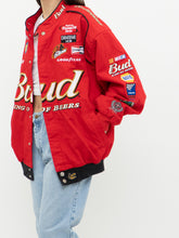 Load image into Gallery viewer, Vintage x NASCAR x BUDWEISER Racing Jacket (S-L)