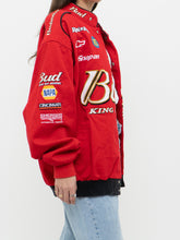 Load image into Gallery viewer, Vintage x NASCAR x BUDWEISER Racing Jacket (S-L)