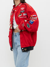 Load image into Gallery viewer, Vintage x NASCAR x BUDWEISER Racing Jacket (S-L)