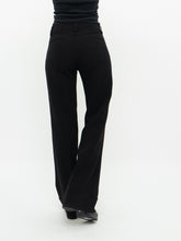 Load image into Gallery viewer, Vintage x SANDRA ANGELOZZI Black Pleated Mid-Rise Pant (S, M)