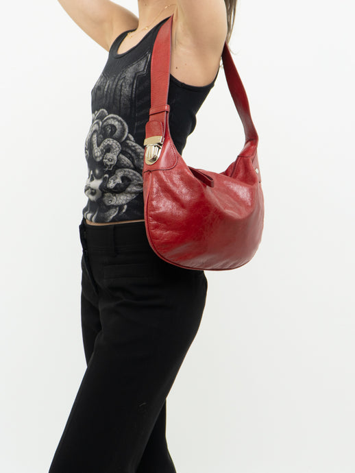 Vintage x DANIER Red Leather Bag