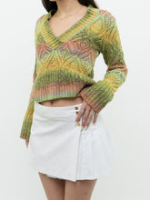 Load image into Gallery viewer, Vintage x Made in Turkey x Wool, Mohair Patterned Knit (XS-M)