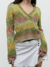 Load image into Gallery viewer, Vintage x Made in Turkey x Wool, Mohair Patterned Knit (XS-M)