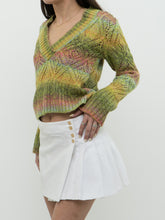 Load image into Gallery viewer, Vintage x Made in Turkey x Wool, Mohair Patterned Knit (XS-M)