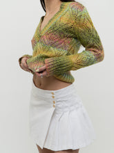 Load image into Gallery viewer, Vintage x Made in Turkey x Wool, Mohair Patterned Knit (XS-M)