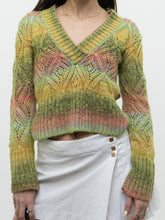 Load image into Gallery viewer, Vintage x Made in Turkey x Wool, Mohair Patterned Knit (XS-M)