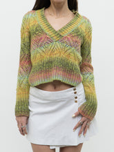 Load image into Gallery viewer, Vintage x Made in Turkey x Wool, Mohair Patterned Knit (XS-M)