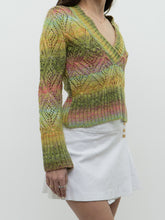 Load image into Gallery viewer, Vintage x Made in Turkey x Wool, Mohair Patterned Knit (XS-M)