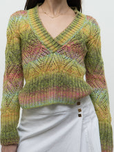 Load image into Gallery viewer, Vintage x Made in Turkey x Wool, Mohair Patterned Knit (XS-M)