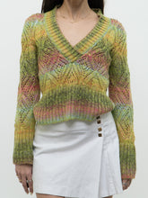 Load image into Gallery viewer, Vintage x Made in Turkey x Wool, Mohair Patterned Knit (XS-M)