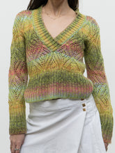 Load image into Gallery viewer, Vintage x Made in Turkey x Wool, Mohair Patterned Knit (XS-M)
