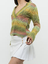 Load image into Gallery viewer, Vintage x Made in Turkey x Wool, Mohair Patterned Knit (XS-M)